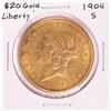 Image 1 : 1904-S $20 Liberty Head Double Eagle Gold Coin