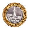 Image 2 : .999 Silver Stratosphere Las Vegas, Nevada $10 Casino Limited Edition Gaming Token