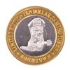 Image 1 : .999 Silver Boomtown Reno, NV $10 Casino Limited Edition Gaming Token