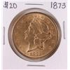 Image 1 : 1873 $20 Liberty Head Double Eagle Gold Coin