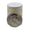 Image 1 : Roll of (20) Brilliant Uncirculated 1963 Franklin Half Dollar Coins