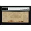 Image 2 : 1862 $100 State of Florida Tallahassee Cr.10A Obsolete Note PMG Ch. Uncirculated 63