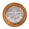 Image 1 : .999 Silver Reno Hilton Nevada $10 Casino Limited Edition Gaming Token