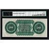 Image 2 : 1872 $20 State of South Carolina Revenue Bond Obsolete Note PMG Gem Uncirculated 66EPQ