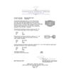 Image 6 : Platinum & 14KT White Gold 1.59 ctw Diamond Ring and Ring Guard