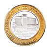 Image 2 : .999 Silver Peppermill Hotel Casino Reno, NV $10 Casino Limited Edition Gaming Token
