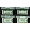 Image 2 : (4) Consecutive 1928B $1 Funnyback Silver Certificate Notes Fr.1602 PCGS Gem New 65PPQ