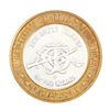 Image 2 : .999 Silver Treasure Island Las Vegas $10 Casino Gaming Token Limited Edition