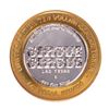 Image 2 : .999 Fine Silver Circus Circus Las Vegas, Nevada $10 Limited Edition Gaming Token