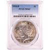 Image 1 : 1934-D $1 Peace Silver Dollar Coin PCGS MS63