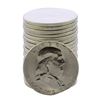 Image 1 : Roll of (20) Brilliant Uncirculated 1963 Franklin Half Dollar Coins