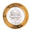 Image 2 : .999 Silver Eldorado Hotel and Casino $10 Casino Gaming Token Limited Edition