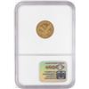 Image 2 : 1843-O Small Date $2.5 Liberty Head Quarter Eagle Gold Coin NGC AU50