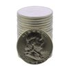 Image 1 : Roll of (20) Brilliant Uncirculated 1963 Franklin Half Dollar Coins