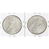 Image 2 : Lot of (2) 1925-S $1 Peace Silver Dollar Coins