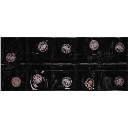 Lot of (10) Disney Mickey & Minnie Mouse 1/20 oz. .999 Fine Silver Coin Rounds