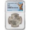 Image 1 : 1984Mo Mexico 1 Onza Libertad Silver Coin NGC MS65