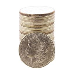 Roll of (20) Brilliant Uncirculated 1887 $1 Morgan Silver Dollar Coins