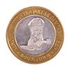 Image 1 : .999 Silver Boomtown Reno, NV $10 Casino Limited Edition Gaming Token