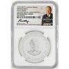 Image 1 : 1792-2017 Half Disme 1 oz. Silver Medal NGC PF70 W/Edmund C. Moy Signature