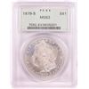 Image 1 : 1879-S $1 Morgan Silver Dollar Coin PCGS MS63 Old Green Holder