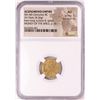 Image 1 : Achaemenid Empire 5th-4th Century BC Daric Ancient Gold Coin NGC AU Money of the Bible