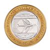 Image 2 : .999 Silver McCarran International Airport Las Vegas, NV $10 Limited Casino Token