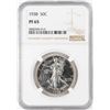 Image 1 : 1938 Proof Walking Liberty Half Dollar Coin NGC PF65