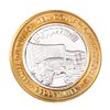 Image 2 : .999 Silver Peppermill Hotel Casino Reno, NV $10 Casino Limited Edition Gaming Token