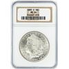 Image 1 : 1880-S $1 Morgan Silver Dollar Coin NGC MS64