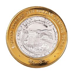 .999 Silver Mr. B's Casino Mill City, NV $10 Casino Limited Edition Gaming Token