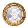 Image 1 : .999 Fine Silver Sam Boyd's Fremont Las Vegas, NV $10 Limited Edition Gaming Token