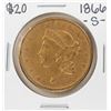 Image 1 : 1866-S $20 Liberty Head Double Eagle Gold Coin