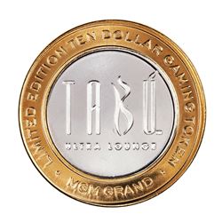 .999 Fine Silver MGM Grand Las Vegas, Nevada $10 Limited Edition Gaming Token