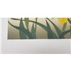 Image 3 : 1984 Vintage 'Yellow Irises' Serigraph By An Canadian Unknown Artist