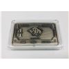 Asian Tibetan Silver One Ounce Bullion Depicting Taurus