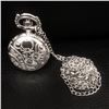 Image 2 : Elegant Silver Tone Watch Pendant Necklace