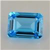 Image 1 : Natural Sky Blue Topaz  9x7 MM - Flawless