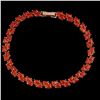 Image 1 : Natural Italian Red Coral Bracelet