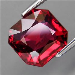 Natural Cherry Red Rhodolite Garnet 4.61 Cts-Untreated