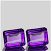 Image 1 : Natural Premium Quality Amethyst Pair  [Flawless-VVS]
