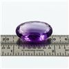 Image 4 : BEAUTIFUL 17.61 CT CERTIFIED NATURAL AMETHYST
