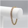 Image 1 : SPARKLING 12.8 CT PINK DIAMOND TENNIS BRACELET
