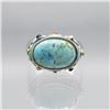 Image 1 : Beautiful Natural 7 Ct Blue Turquoise Ring