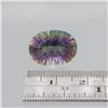 Image 4 : BRILLIANT VVS1 CERTIFIED 8.62 CT MYSTIC TOPAZ
