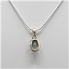 Image 3 : DAZZLING 3.5 CT SKY BLUE TOPAZ PENDANT