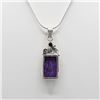Image 3 : GORGEOUS 11 CT ARIZONA LAVENDER TURQUOISE PENDANT