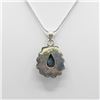 Image 3 : GORGEOUS 3.25 CT NATURAL BLUE TURQUOISE PENDANT