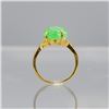 Image 3 : Lovly Hand Carved 5.45 Ct Jade Rose Ring