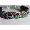 Image 1 : Tibet Hand Made Turquoise Lapiz Lazuli & Coral Bracelet